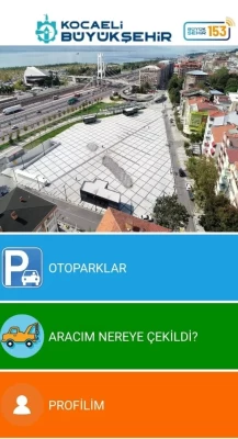 Kocaeli Otopark Mobil Uygulama